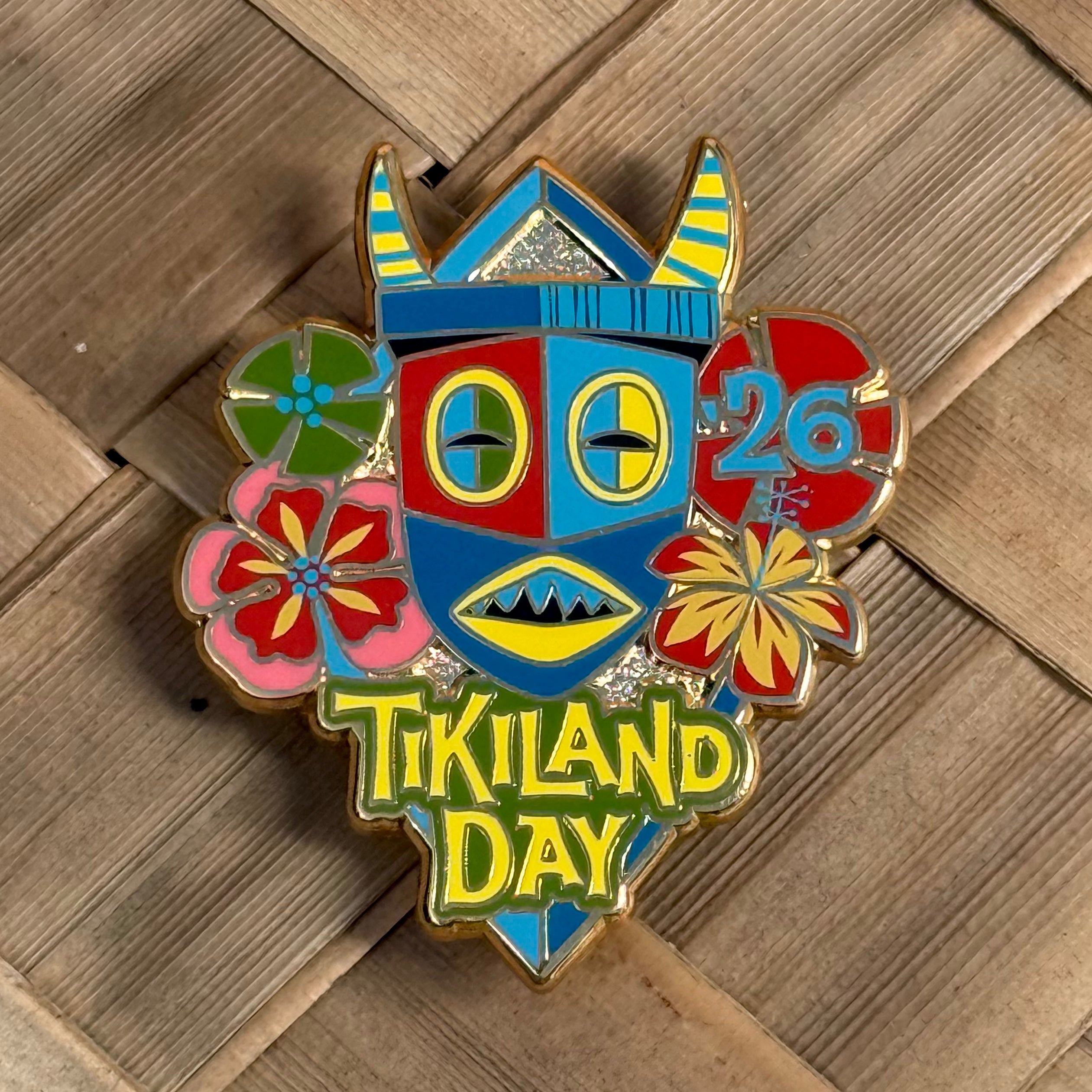 TikiLand Day 2026 'Tropic Hideaway' Enamel Pin - Pre-Order!