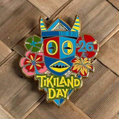 TikiLand Day 2026 'Tropic Hideaway' Enamel Pin - Ready to Ship!