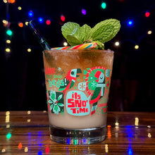 Jeff Granito's 'Jingle Birds' Mai Tai Cocktail Glass (1) - Ready to Ship!