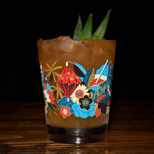 Jeff Granito's 'Mewsubi' Mai Tai Cocktail Glass (1) - Ready to Ship!