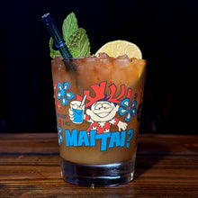 Jeff Granito's 'How About a Mai Tai?' Mai Tai Cocktail Glass (1) - Ready to Ship / Rolling Pre-Order