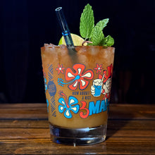 Jeff Granito's 'How About a Mai Tai?' Mai Tai Cocktail Glass (1) - Ready to Ship / Rolling Pre-Order