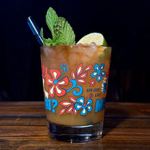 Jeff Granito's 'How About a Mai Tai?' Mai Tai Cocktail Glass (1) - Ready to Ship / Rolling Pre-Order