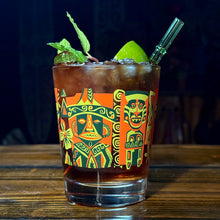 TikiLand Day 2025 'Lanai Enchantment' Mai Tai Cocktail Glass (1) - Ready to Ship!