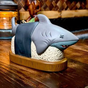 Shark Musubi (Coral Reef + Stormy Seas) - Ceramic Tiki Mugs - Limited Edition / Limited Time Pre-Order (FREE Shipping in U.S.)