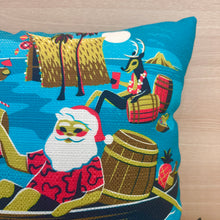 Jeff Granito's 'Rum Rum Reindeer' Pillow Cover - Ready to Ship! (FREE SHIPPING in U.S.)