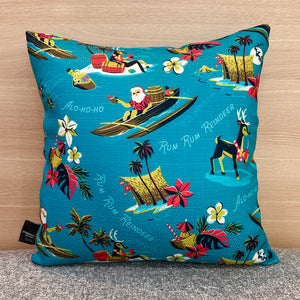 Jeff Granito's 'Rum Rum Reindeer' Pillow Cover - Ready to Ship! (FREE SHIPPING in U.S.)