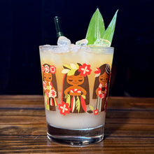 'It's A Hula World' Mai Tai Cocktail Glass (1) -  - Ready to Ship / Rolling Pre-Order