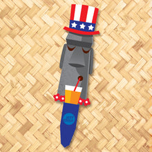 Jeff Granito's '4th of July Island' Large Metal Yard Stakes Set of TWO (2) - Pre-Order!