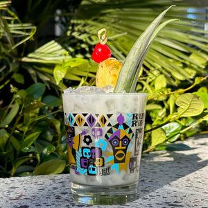 Jeff Granito's 'R'uh R'oha' Mai Tai Cocktail Glass - Rolling Pre-Order / Ready-to-Ship!