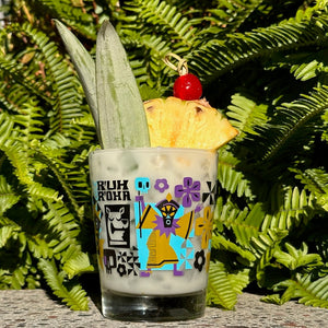 Jeff Granito's 'R'uh R'oha' Mai Tai Cocktail Glass - Rolling Pre-Order / Ready-to-Ship!