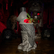 Jeff Granito's Feathered Fiend (Dead and Red) - Ceramic Tiki Mug - Limited Edition / Limited Time Pre-Order (FREE Shipping in U.S.)