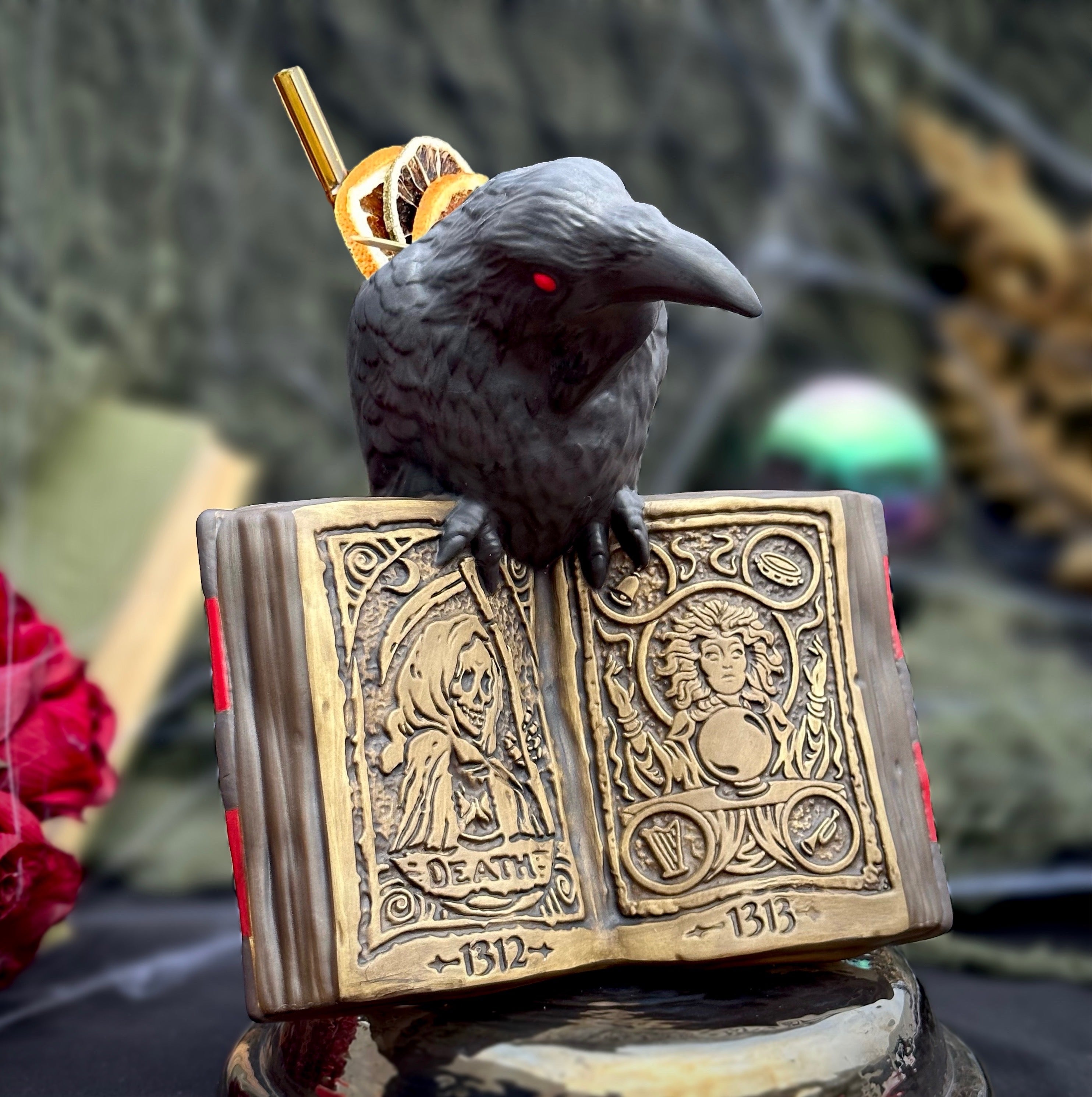 The Raven & The Spirits - Ceramic Tiki Mug – Tikiland Trading Co.