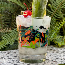 Jeff Granito's 'Creature Feature' Mai Tai Cocktail Glass - Rolling Pre-Order / Ready-to-Ship!