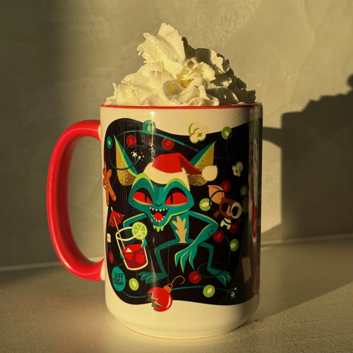 Jeff Granito's 'Wreck the Halls' Coffee Mug - Ready to Ship