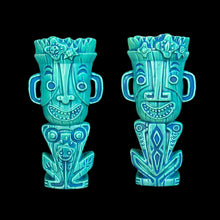 Jeff Granito's Planter's Punch Tiki Mug, Cool Lagoon (Blue) Edition, sculpted by Thor - Ready to Ship!