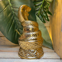 Golden Cobra Idol Tiki Mug, designed and sculpted by Thor - Ready to Ship!