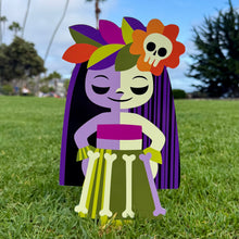 Jeff Granito’s ‘Hula Ghoulies’ Metal Yard Stake Set of THREE (3)