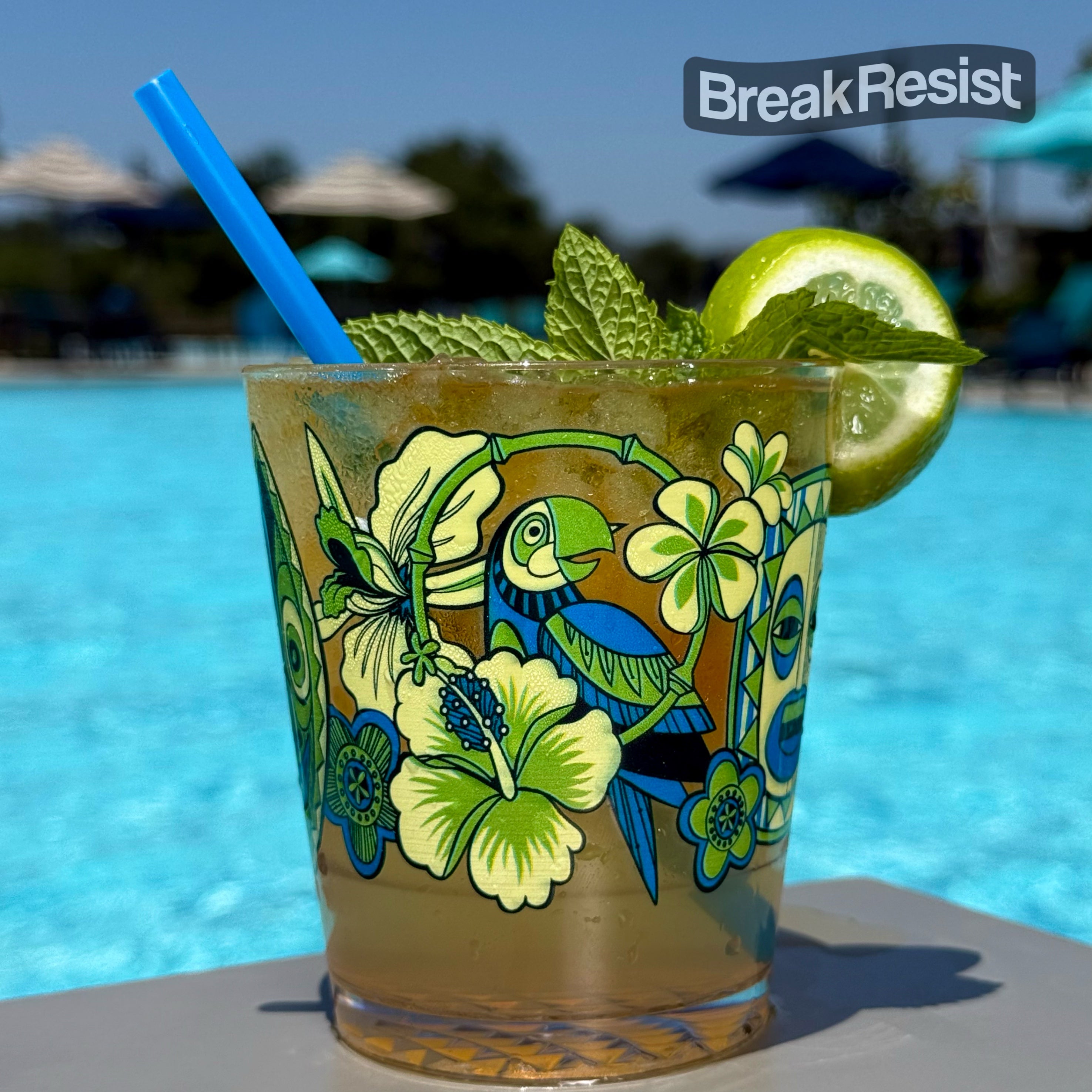 No.762 アロマストーン✩.*˚シェルツリー＆スターフィッシュ Jeff Granito's 'Tropic Serenade' BreakResist Cocktail Tumbler