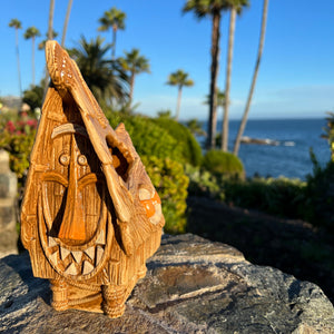 Whittle Hut Rolli Tiki Mug, designed by Jeremy Spears of Woodshop - DECOR USE ONLY - Ready to Ship! (FREE SHIPPING in U.S.)