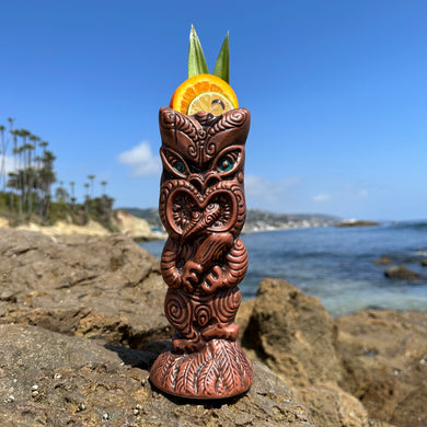 BigToe's Teko Teko Tiki Mug, sculpted by Thor - Ready to Ship!