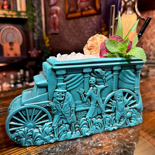 The Haunted Hearse - Ceramic Tiki Mug Bowl - Limited Edition / Limited Time Pre-Order (FREE Shipping in U.S.)