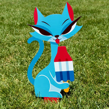 Jeff Granito's 'Bomb Paws' Large Metal Yard Stake - Pre-Order!