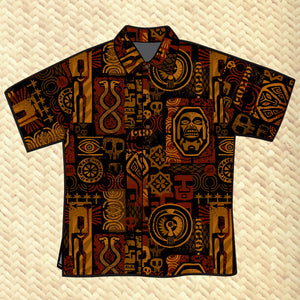 'Traders of the Lost Artifacts' - Unisex Aloha Shirt - Ready-to-Ship!