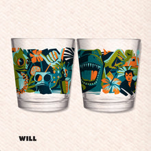 Jeff Granito's 'Island of the Lost' Mai Tai Cocktail Glass (1) - Ships Late January/Early February!