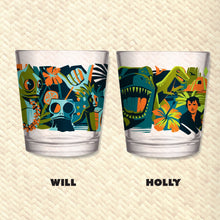 Jeff Granito's 'Island of the Lost' Mai Tai Cocktail Glass (1) - Ships Late January/Early February!