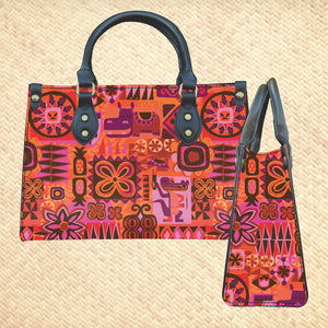 Jeff Granito's 'It's A Tiki World' Handbag and Zippered Wallet Set - Rolling Pre-Order / Ready to Ship!