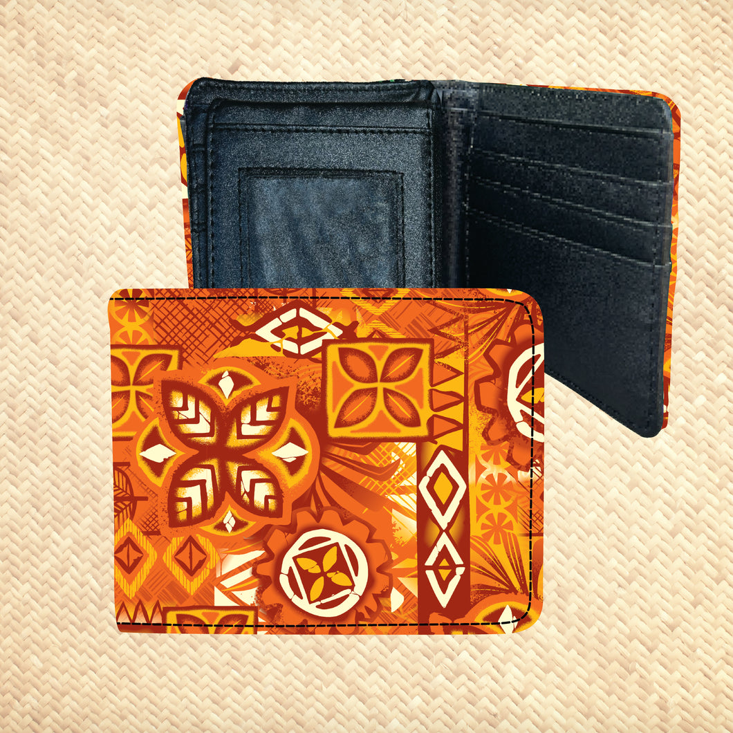 'Alani Tapa' Men's Billfold Wallet - Pre-Order