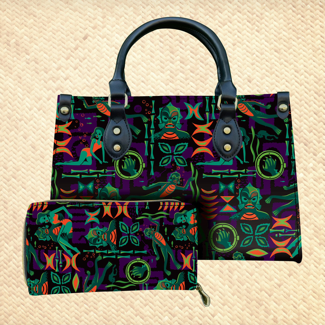 Jeff Granito's 'Creature Feature' Handbag and Zippered Wallet Set - Pre-Order