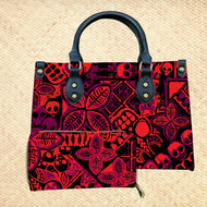 Jeff Granito's 'Danger A-Head' Handbag and Zippered Wallet Set - Rolling Pre-Order / Ready to Ship!