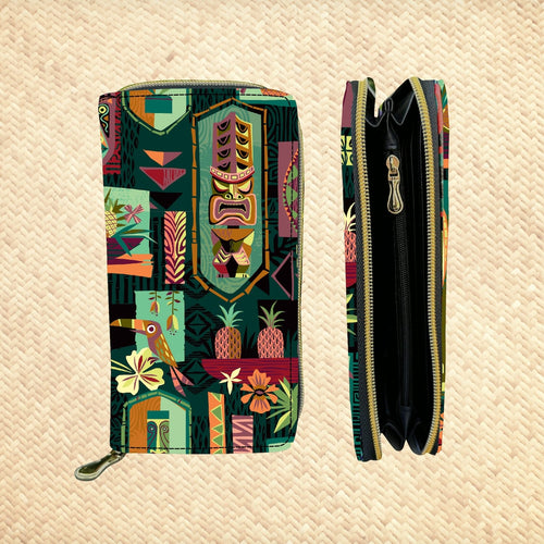 'Gateway to Tiki' Zippered Wallet - Rolling Pre-Order / Ready to Ship!