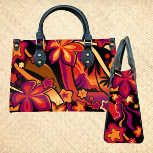 'Mauna Pele' Handbag and Zippered Wallet Set - Pre-Order