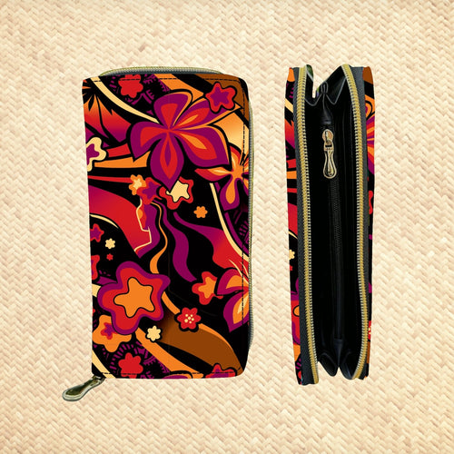 'Mauna Pele' Zippered Wallet - Pre-Order