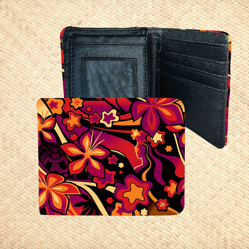 'Mauna Pele' Men's Billfold Wallet - Rolling Pre-Order / Ready to Ship!