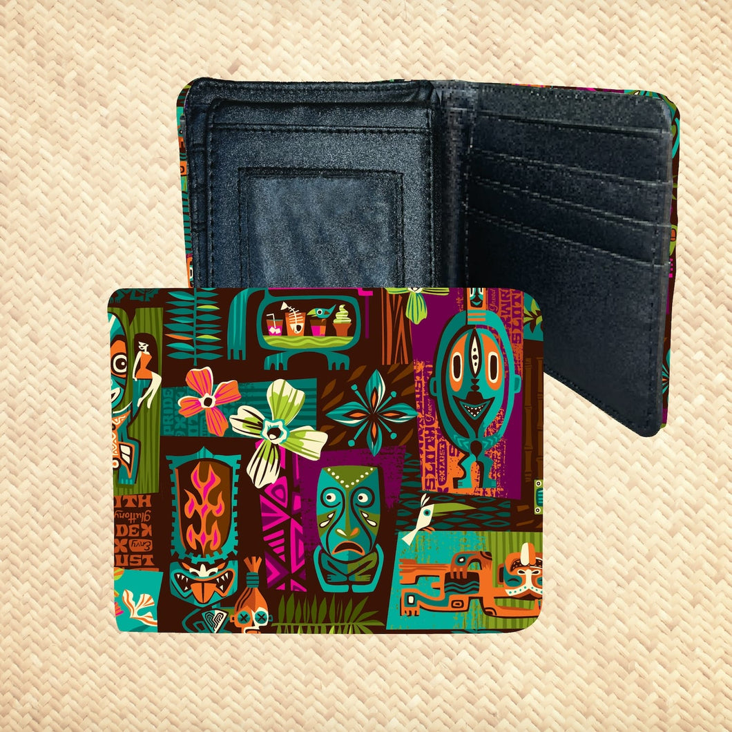 'Sin-Tiki' Mens Billfold Wallet - Pre-Order