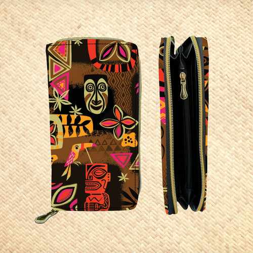 Tiki Safari Zippered Wallet - Rolling Pre-Order / Ready to Ship!