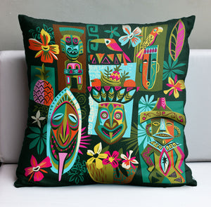 Jeff Granito's 'Lanai Enchantment' Pillow Cover - Ready to Ship! (FREE SHIPPING in U.S.)