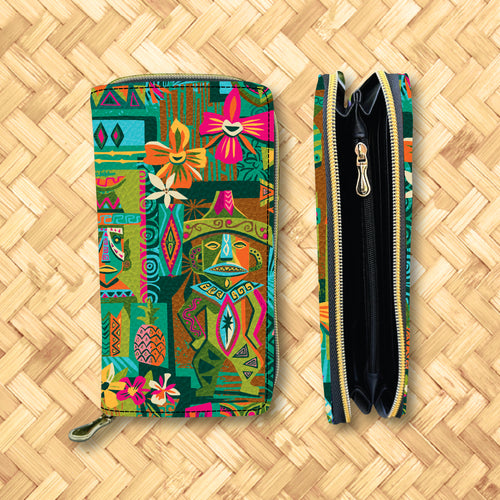 'Lanai Enchantment' Zippered Wallet - Rolling Pre-Order / Ready to Ship!