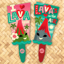 Jeff Granito's ‘I Lava You Valentine’ Metal Yard Stake Set of TWO (2) - Pre-Order