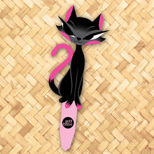 Jeff Granito's ‘Eddie' Right-Sided Love Cat Metal Yard Stake - Pre-Order