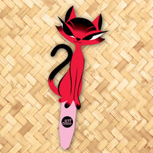 Jeff Granito's ‘Frank' Right-Sided Love Cat Metal Yard Stake - Pre-Order