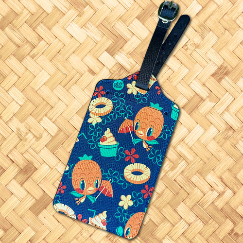 Jeff Granito's 'Pineapple Bird' Luggage Tag - Rolling Pre-Order / Ready to Ship!