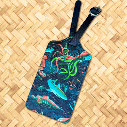 Jeff Granito's '20,000 Fears Under the Sea' Luggage Tag - Rolling Pre-Order / Ready to Ship!