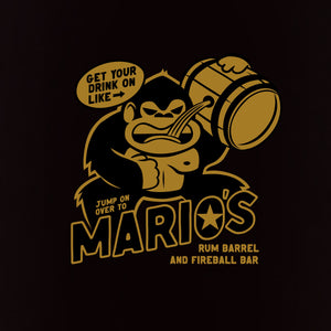 Jeff Granito's 'Mario's Rum Barrel Bar' Unisex Tee - Ready to Ship!