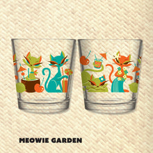 Jeff Granito's 'Meowie Wowie' Mai Tai Cocktail Glass (1) - Ships Late April/early May!