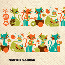 Jeff Granito's 'Meowie Wowie' Mai Tai Cocktail Glass (1) - Ships Late April/early May!